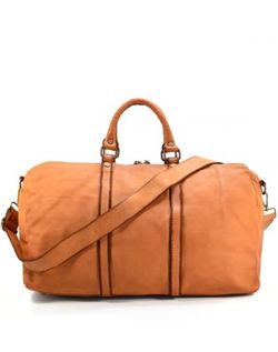 QUQUITO Italian Leather Duffel Bag – Where Luxury Meets Durability