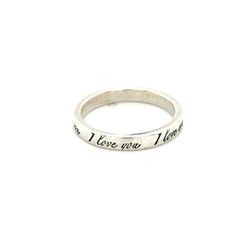 T&Co. 925 I Love You Band Ring