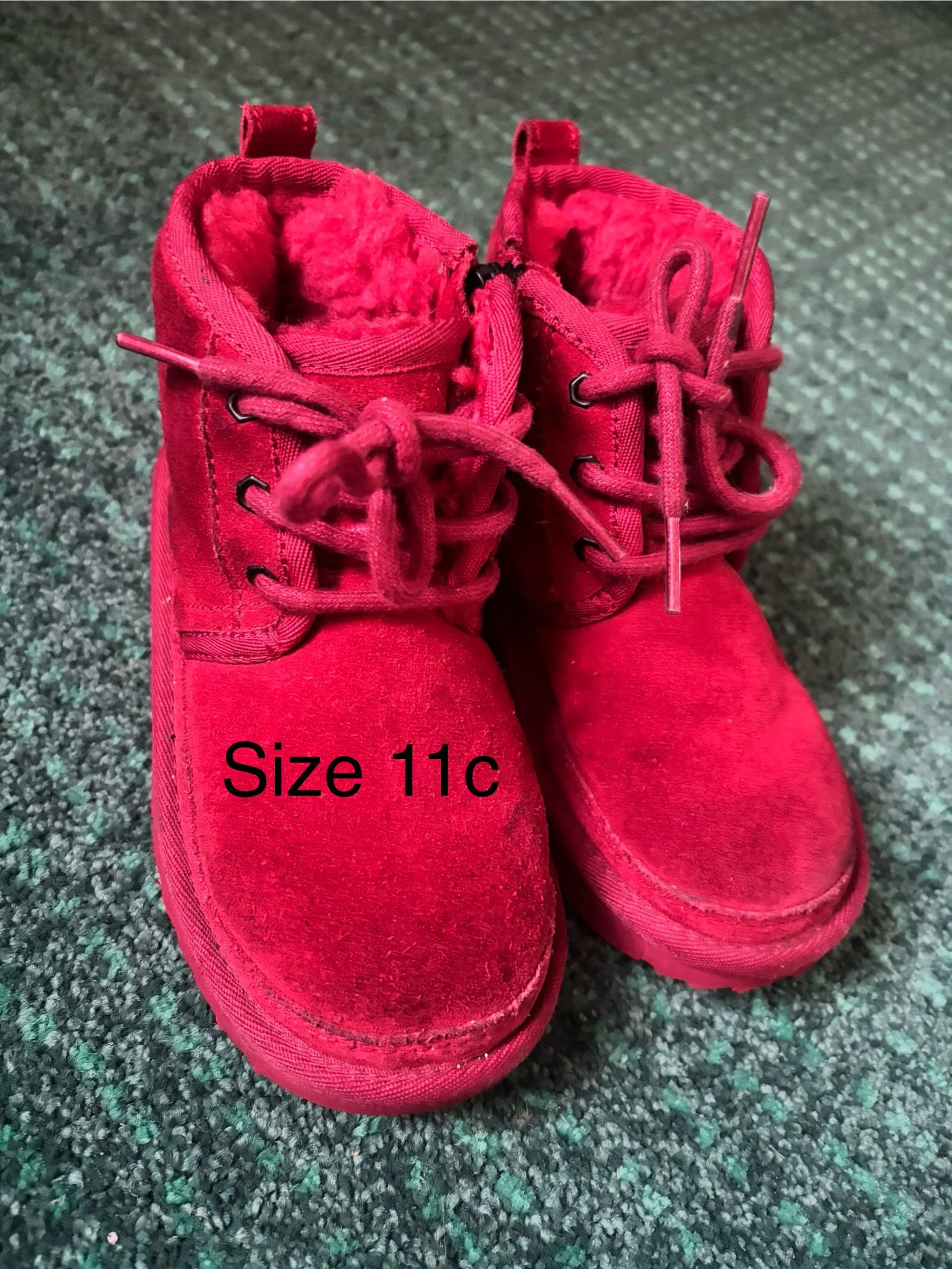 Red Ugg Girl Boots