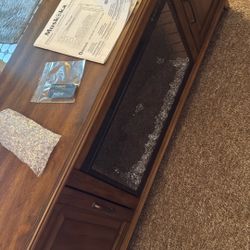Muskoka 60” Electric Fireplace & TV Stand 