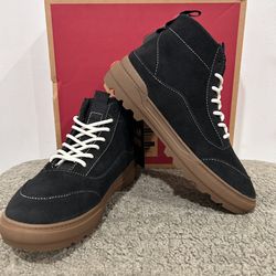 Vans Colfax Boot Mte-1 Black/Gum Unisex Womens Sz7, Mens Sz5.5 New Cold Weather 