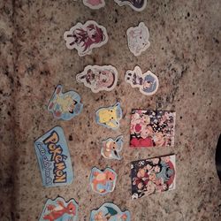 Anime Fridge Magnet Lot of 15