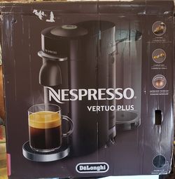 VertuoPlus Deluxe Black Espresso Maker