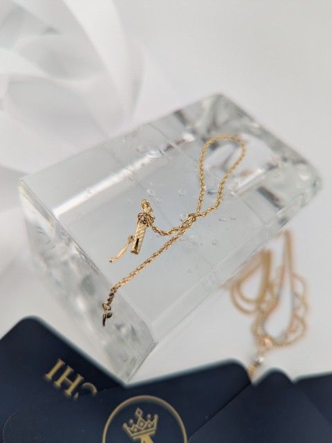 8" Rope Link Bracelet 14K Yellow Gold.