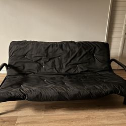 Full-Size Futon/Sofa Bed Black