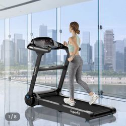 Super Fit Treadmill With Blue Tooth 