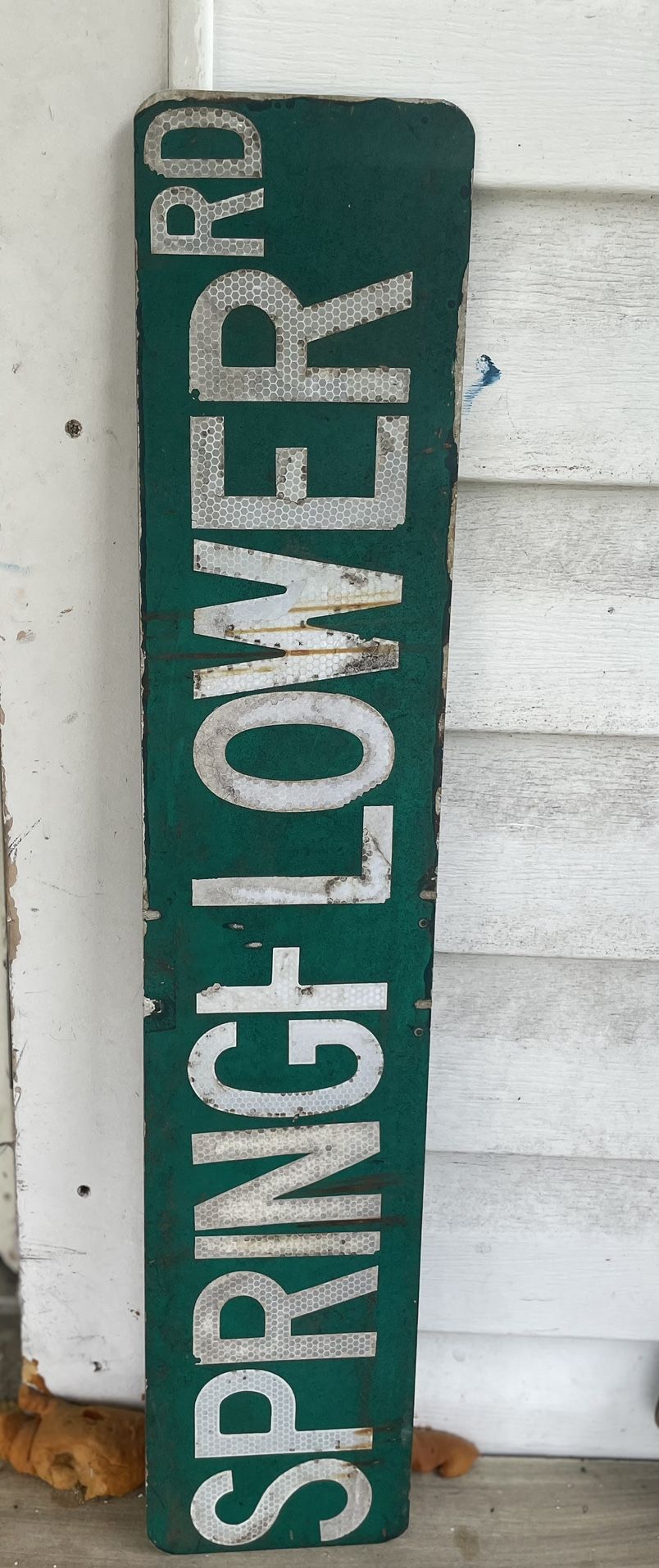 Spring Flower Rd Sign