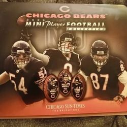 Chicago Bears 2006 Mini Player Football Collection