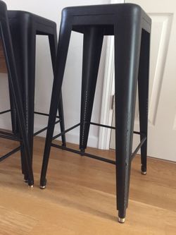 3 ORGANIC MODERNISM CAFE STOOLS