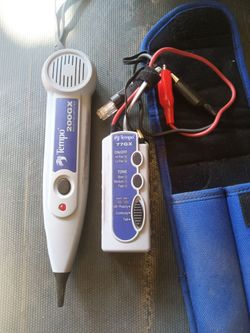 Tempo 200GX amp meter tools