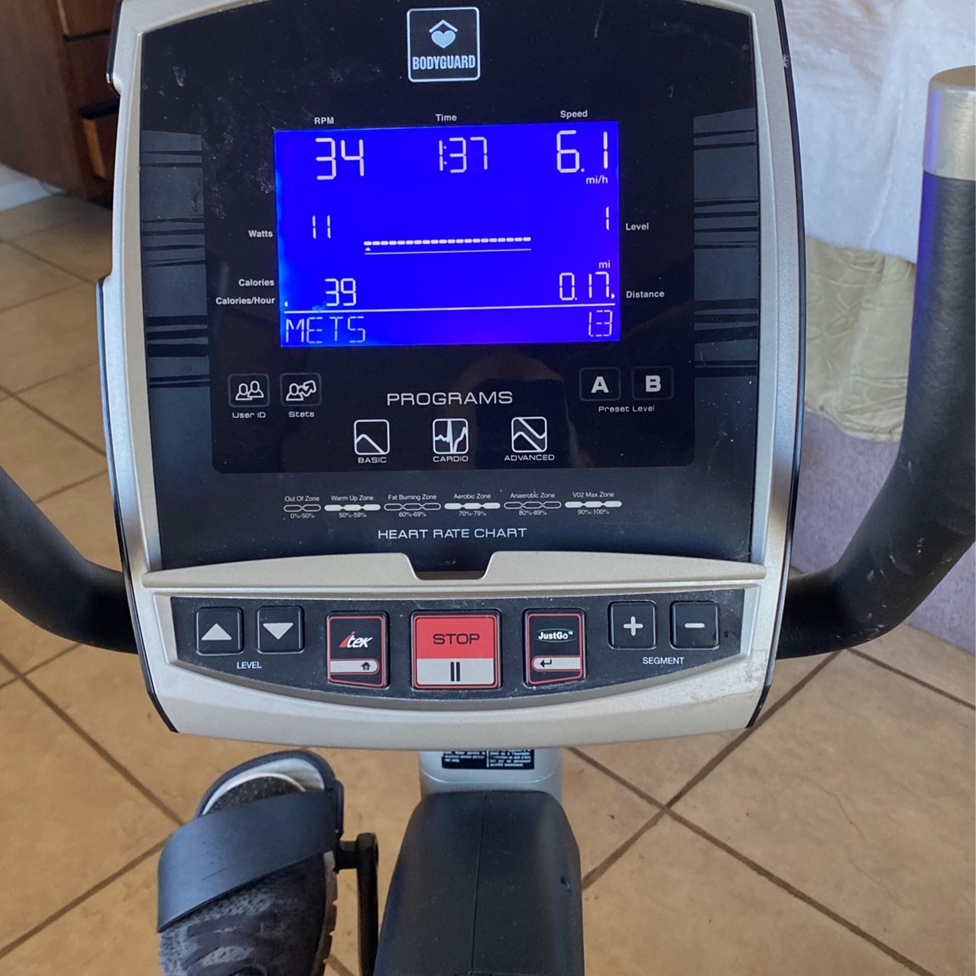 Bodyguard Recumbent Bike 