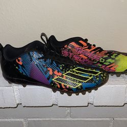 Adidas Adizero 12.0 Mismatch Football Cleats Black IG9569 Men's Size 10