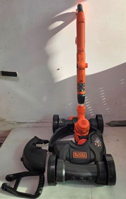 BLACK+DECKER
String Trimmer/Edger with Mower Attachment