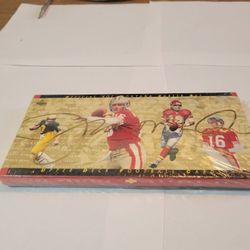 1995 JOE MONTANA UPPER DECK Career Set