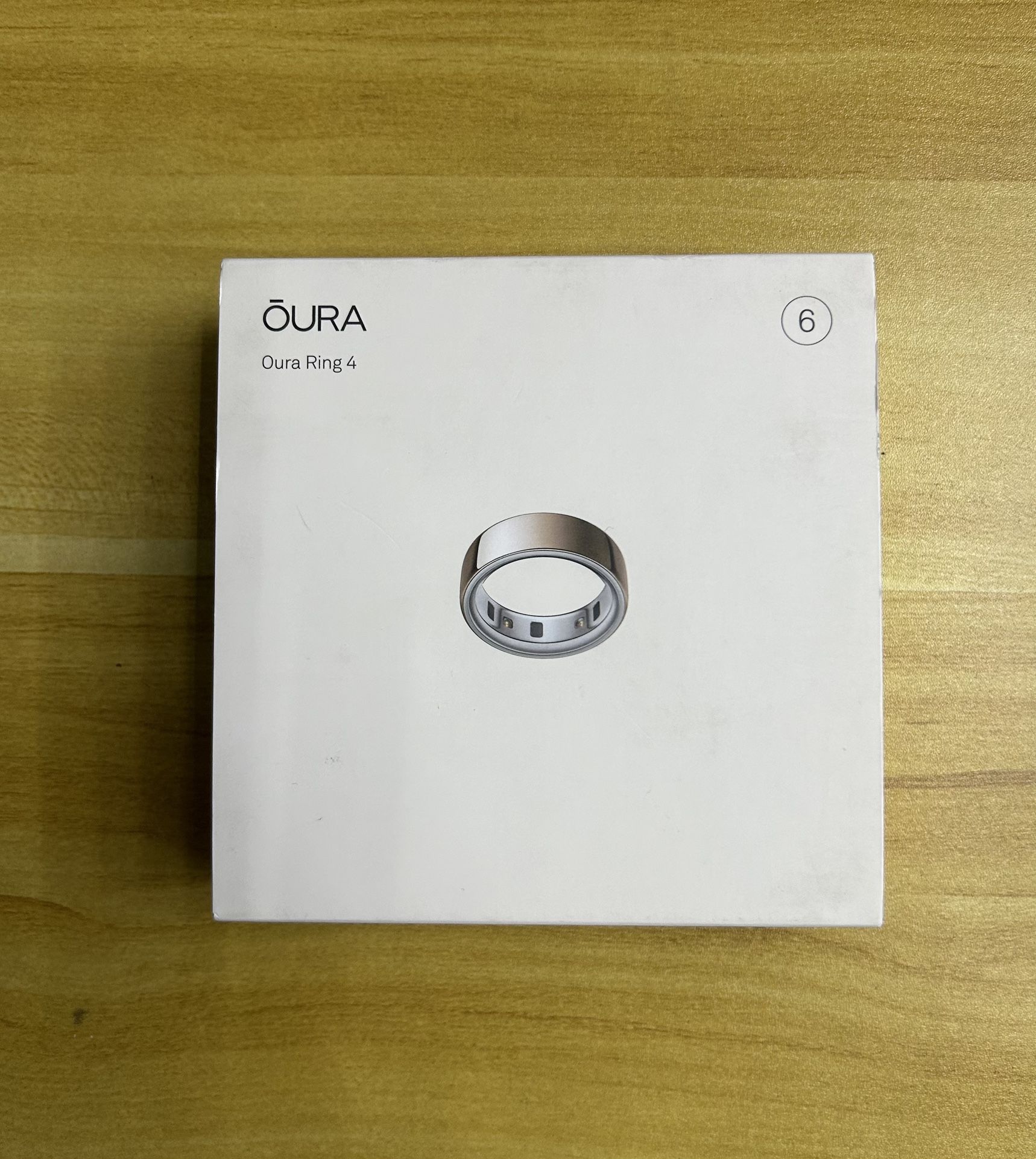 Oura Ring 4 - Size 6
