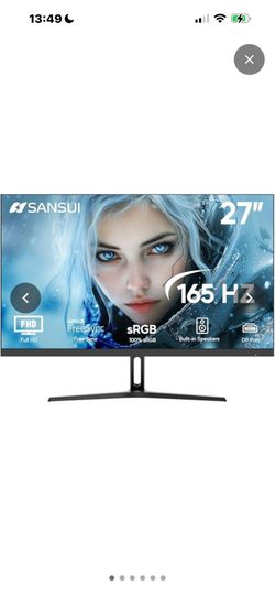 SANSUI 27” Gaming monitor
