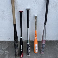 Baseball and softball bats