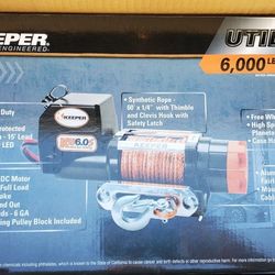 Winch 6000 lbs.