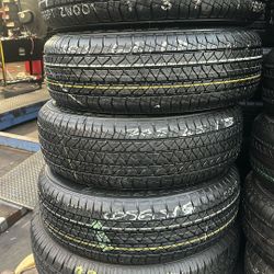 FOUR GOOD USED TIRES 205/65/15 BRIDGESTONE DULER $240