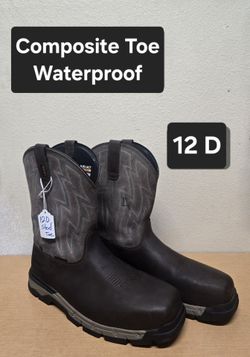 Ariat work boots sz12D COMPOSITE TOE