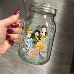 Disney Princess Mason Jar