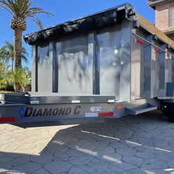 Dump Trailer Diamond C 