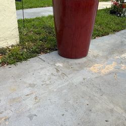  Extra Large Clay Planter Glazed On The Outside