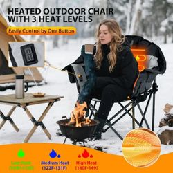 ABORON Heated Camping Chair Folding Chair