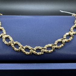 Nugget Bracelet (14K) 22.1 Grams ❗️❗️❗️$1500