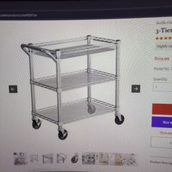 Heavy-Duty Utility Cart