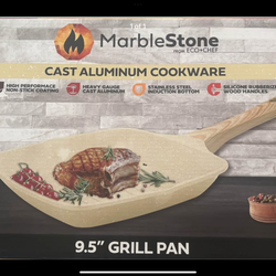 Marble stone cast aluminum cookware