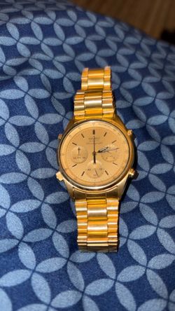 SEIKO QUARTZ GOLD CHRONOGRAPH WATCH