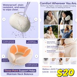 Travel Pillow Cloud Mellow