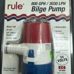 Rule Bilge Pump 800 Gph 24v