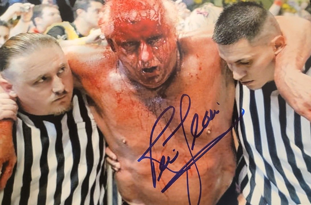 Ric flair Signed 8x10 Photo PSA/DNA COA