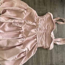 Pink Zara fluffy sundress