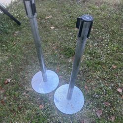 queue manager,  stanchion or retractable belt barrier