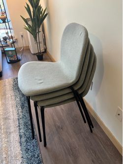 Set of four ikea chairs