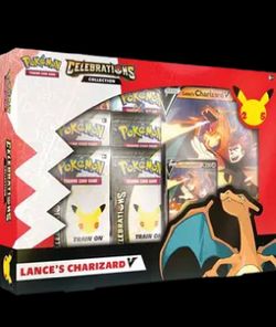 New sealed lance charizard v box
