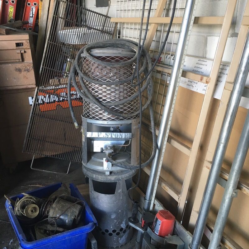 Remington 110 portable forced air heater and stand up salamander heaters.  for Sale in Bensenville, IL - OfferUp