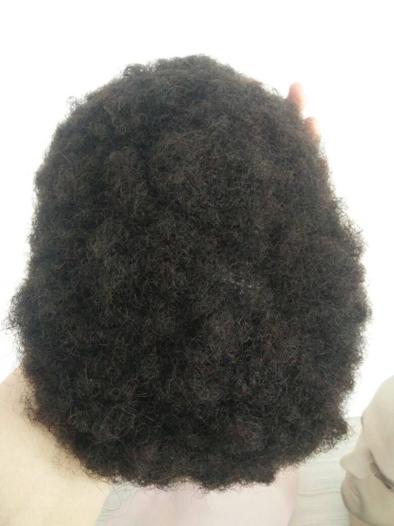 Afrro Men's Toupee Man Weave unit ! Please See Description box For Details