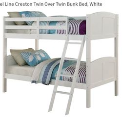 White Bunkbeds For Small Bedroom