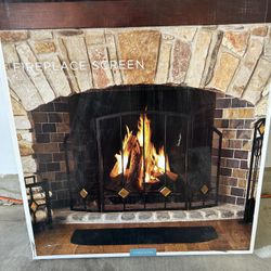 Fire Place Screen