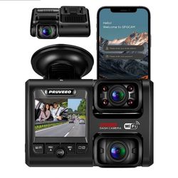 Dual UHD Dash Cam - Front and Inside 