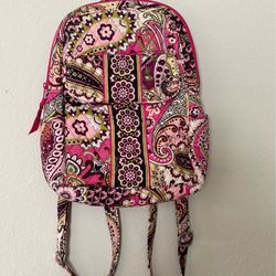 Vera Bradley small book bag in very good condition