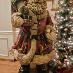 Full size vintage Fiberglass  Santa Clause  One Of A Kind.