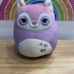 SQUISHMALLOWS CHAITRA  THE PURPLE LEMUR  - 6 INCH LIKE NEW