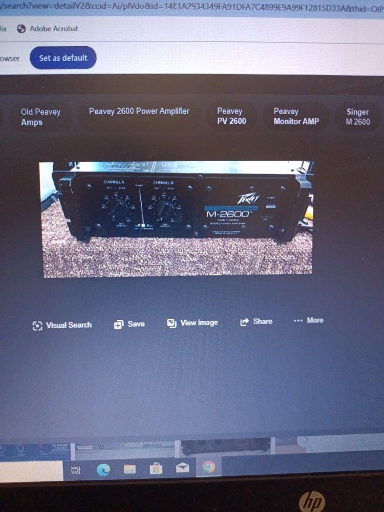 Peavey power amp. 