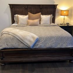 Restoration Hardware St James King Bed Frame