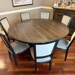 Arhaus Round Pedestal Table 